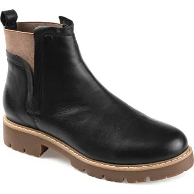 Journee Collection Journee Signature Bristol Chelsea Boot In Black