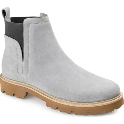 Journee Collection Journee Signature Bristol Chelsea Boot In Grey