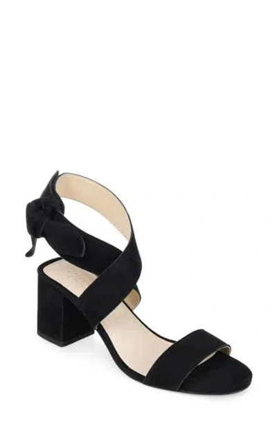 Journee Collection Journee Signature Hether Sandal In Black Suede