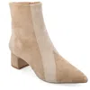 Journee Collection Journee Tru Comfort Foam Lusinda Booties Women's Taupe Ankle Boots Gal1449 In Neutral