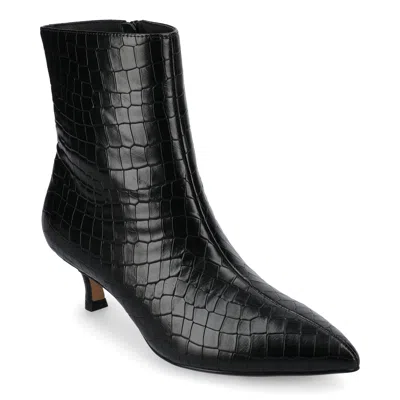 Journee Collection Journee Women's Arely Medium And Wide Width Booties In Black