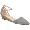 JOURNEE COLLECTION JOURNEE WOMEN'S ARKIE SLIVER WEDGE