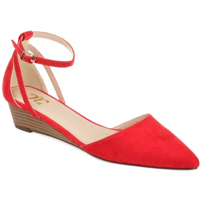 JOURNEE COLLECTION JOURNEE WOMEN'S ARKIE SLIVER WEDGE