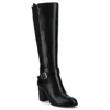 Journee Collection Journee Women's Avalonn Knee High Dress Boots In Black