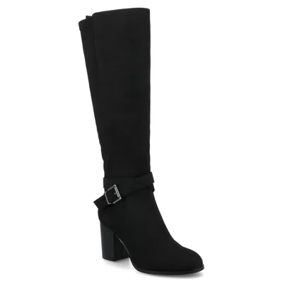 JOURNEE COLLECTION JOURNEE WOMEN'S AVALONN KNEE HIGH EXTRA WIDE-CALF DRESS BOOTS