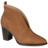 Journee Collection Journee Bellamy Slit Center Bootie In Multi