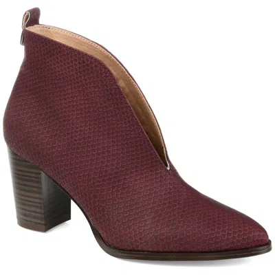 Journee Collection Journee Women's Bellamy Bootie In Pink