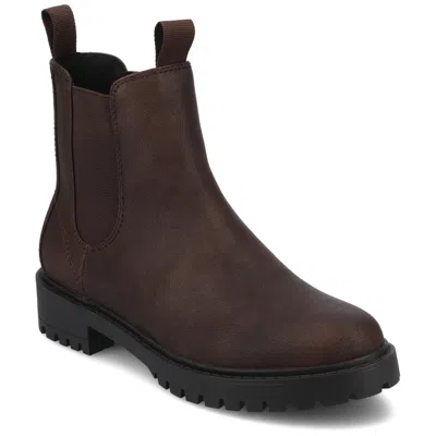 JOURNEE COLLECTION JOURNEE WOMEN'S BLANCHE PULL-ON CHELSEA BOOTIES