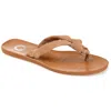 Journee Collection Journee Women's Brindle Sandal In Multi