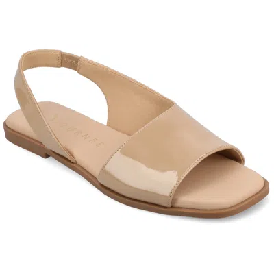 Journee Collection Journee Women's Brinsley Medium And Wide Width Flat Sandals In Multi