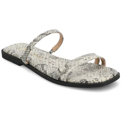 JOURNEE COLLECTION JOURNEE WOMEN'S BRISA FLAT SANDALS