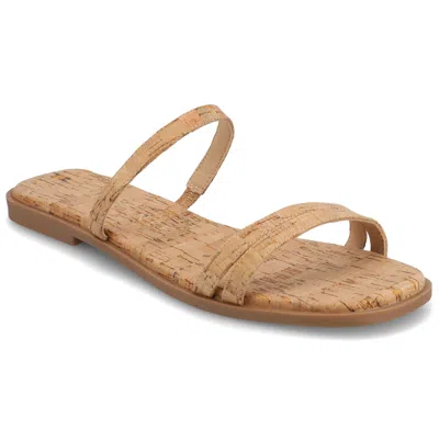 JOURNEE COLLECTION JOURNEE WOMEN'S BRISA FLAT SANDALS
