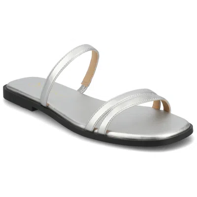 JOURNEE COLLECTION JOURNEE WOMEN'S BRISA FLAT SANDALS