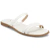 Journee Collection Brisa Slide Sandal In White