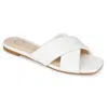 Journee Collection Journee Women's Carlotta Slide In White