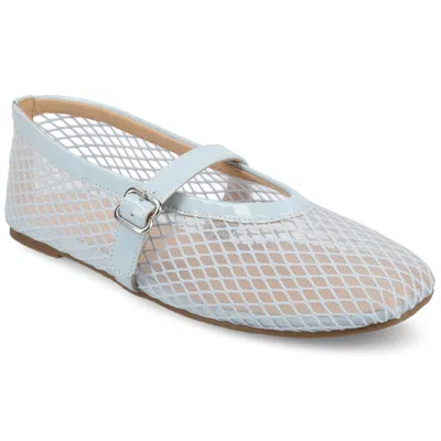 JOURNEE COLLECTION JOURNEE WOMEN'S CASHA MESH DRESS FLATS