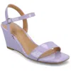 Journee Collection Clayr Wedge Sandal