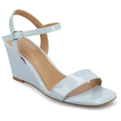 JOURNEE COLLECTION JOURNEE WOMEN'S CLAYR WEDGE SANDALS