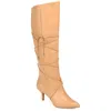 Journee Collection Kaavia Wrapped Tie Tall Boot In Multi