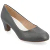 Journee Collection Journee Women's Comfort Luu-m Pumps In Grey