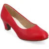 Journee Collection Journee Luu Pump In Red