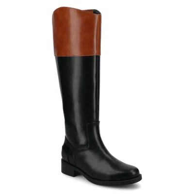 Journee Collection Journee Women's Dressage Knee High Riding Boots In Multi