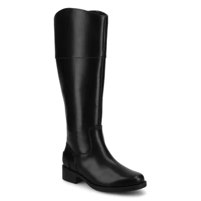Journee Collection Journee Women's Dressage Knee High Wide-calf Riding Boots In Black