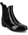 Journee Collection Womens Flat Heel Rain Boots In Black