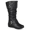 Journee Collection Journee Women's Extra Wide Calf Paris Boot In Black