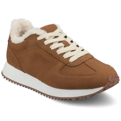 Journee Collection Journee Women's Flow Casual Sneakers In Green