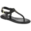 Journee Collection Collection Women's Tru Comfort Foam Genevive Sandal In Black