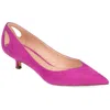 Journee Collection Journee Goldie Kitten Heel Pump In Pink