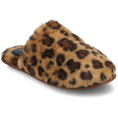 Journee Collection Journee Women's Jayde Slippers In Brown