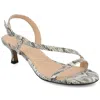 Journee Collection Jemry Kitten Heel Sandal