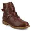 Journee Collection Juliah Buckle Boot In Brown