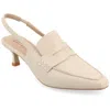 Shop Journee Collection Journee Women's Medium And Wide Width Amory Pumps In Beige
