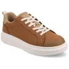 Journee Collection Meeya Woven Casual Sneaker In Brown