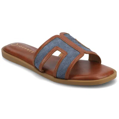 JOURNEE COLLECTION JOURNEE WOMEN'S PRIMAH FLAT SANDALS
