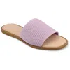 Journee Collection Prisilla Slide Sandal In Blue