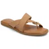 Journee Collection Prizzie Flat Slide Sandal In Multi