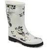 Journee Collection Journee Women's Seattle Rain Boot In Grey