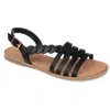 Journee Collection Journee Women's Solay Sandal In Black