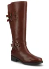 Journee Collection Journee Women's Sonny Knee High Wide-calf Casual Boots In Brown