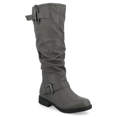 Journee Collection Journee Women's Stormy Boot In Grey