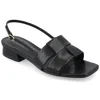 JOURNEE COLLECTION JOURNEE WOMEN'S TABATHA MEDIUM AND WIDE WIDTH FLAT SANDALS