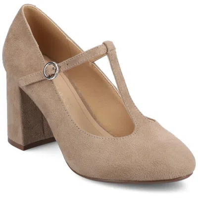 JOURNEE COLLECTION JOURNEE WOMEN'S TALANI T-STRAP DRESS PUMPS