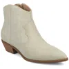 Journee Collection Taliah Western Ankle Boot In Neutral