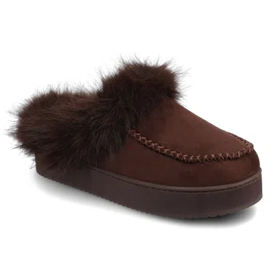 Journee Collection Journee Women's Taran Mule Slipper In Brown
