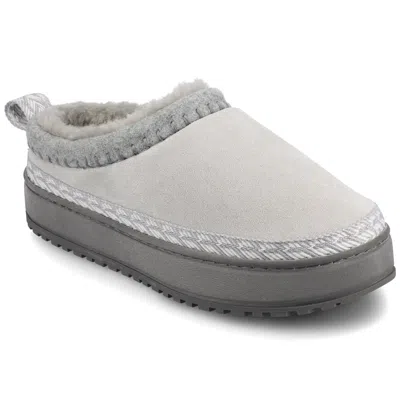 Journee Collection Journee Women's Tarika Mule Slipper In Gray