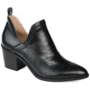 Journee Collection Terri Textured Bootie In Black